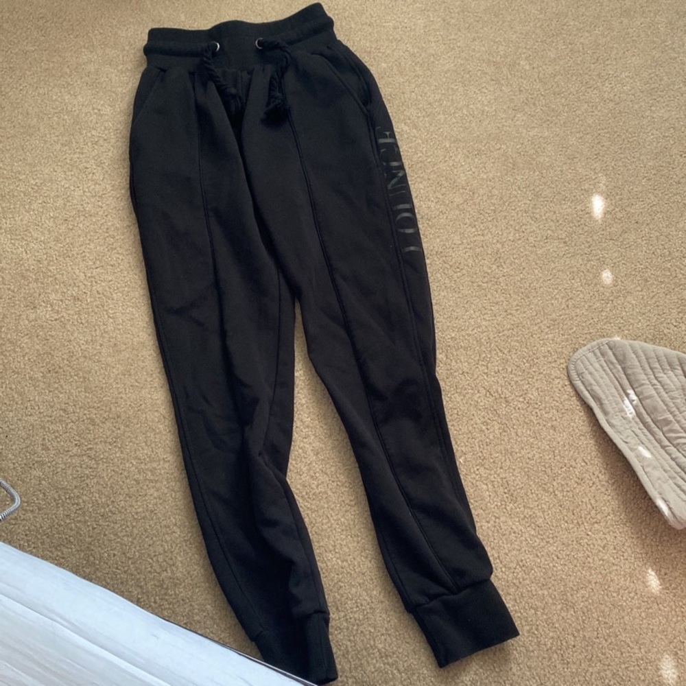 Lounge Apparel Sweatpants. Braided cord detail and back pocket. Like new